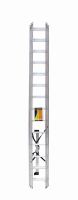 Лестница алюминиевая двухсекционная Вихрь ЛА 3х14